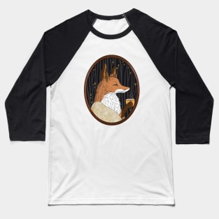 Lady Fox of the Black Forest Baseball T-Shirt